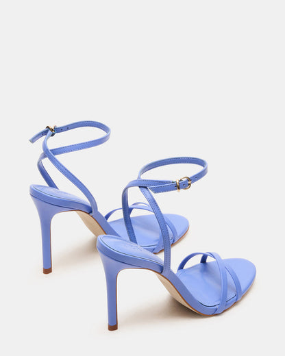 Steve Madden Leather Stiletto Dress Heels with Ankle Strap