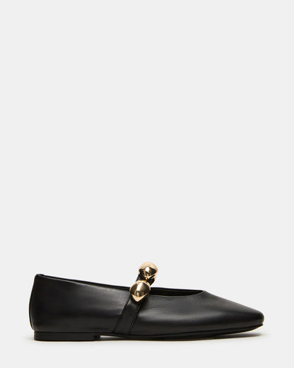 Steve Madden Slip On Loafers with Gold Link Strap