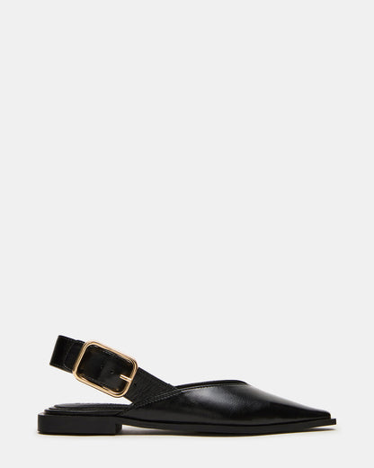 Steve Madden Leather Pointed Slingback Flat