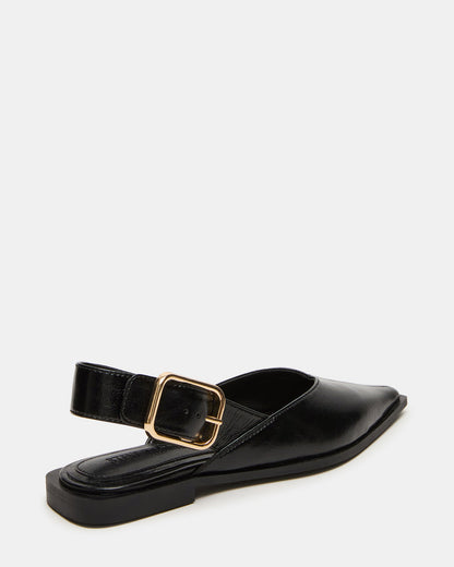 Steve Madden Leather Pointed Slingback Flat