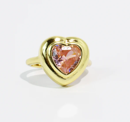 Treasure Jewels Garden Cushion Gem Ring