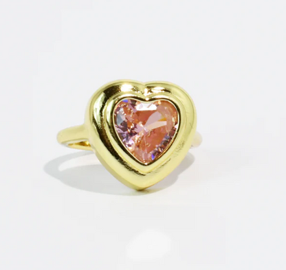 Treasure Jewels Garden Cushion Gem Ring