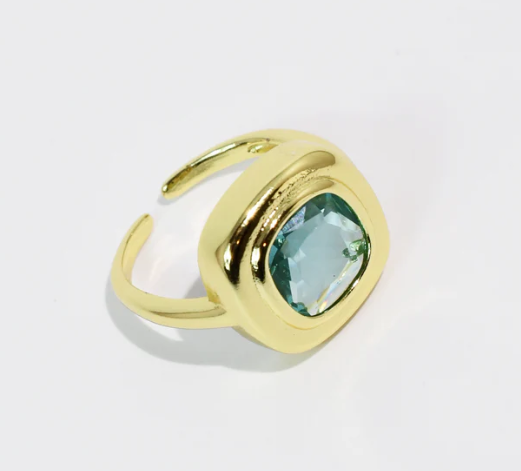 Treasure Jewels Garden Cushion Ring