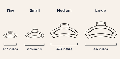 Teleties Open Blue Lagoon Hair Clips *Final Sale*