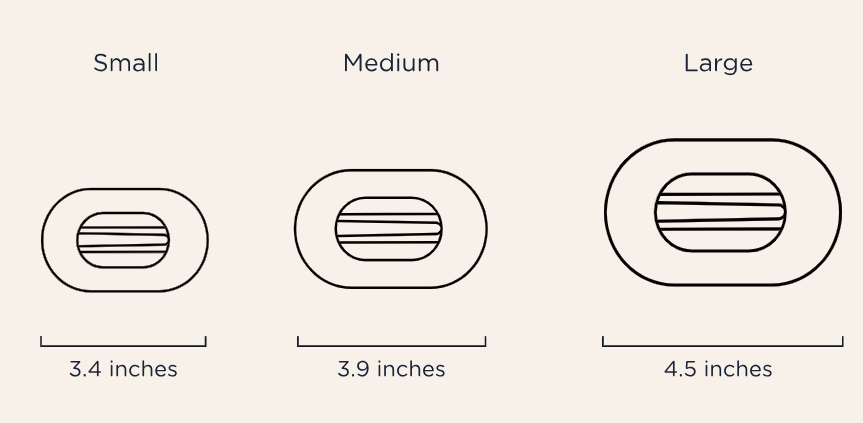 Teleties Flat Round Soft Surf Hair Clips*Final Sale*