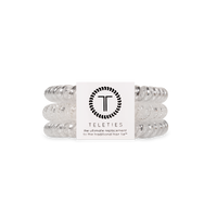 Teleties Silver Slay Hair Ties*Final Sale*