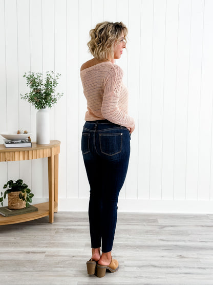 Judy Blue Hey Jude Non-Distressed Skinny Jeans