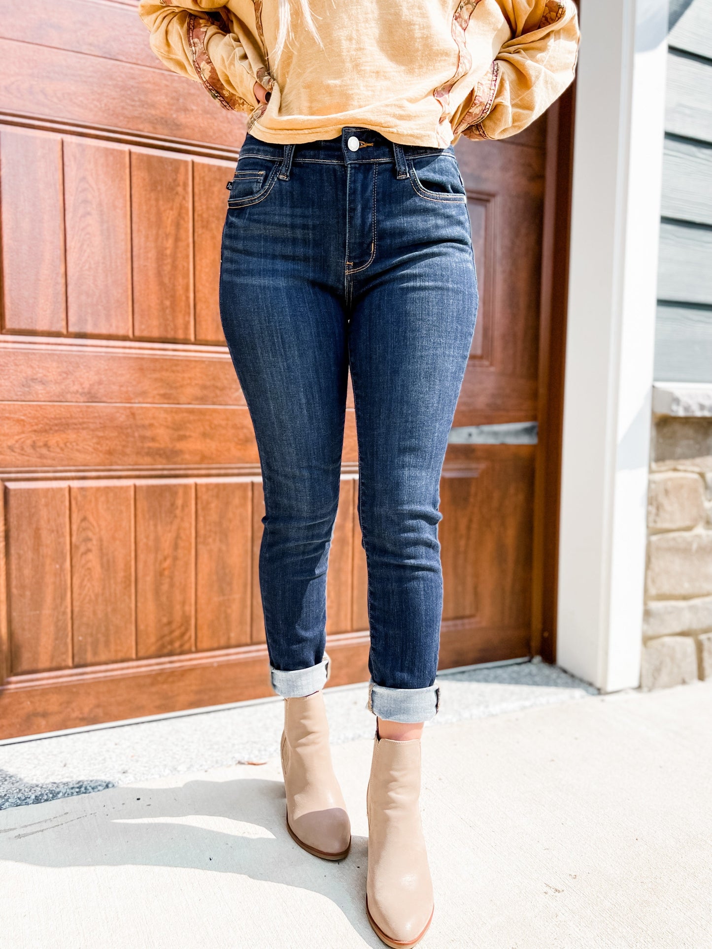 Judy Blue Hey Jude Non-Distressed Skinny Jeans