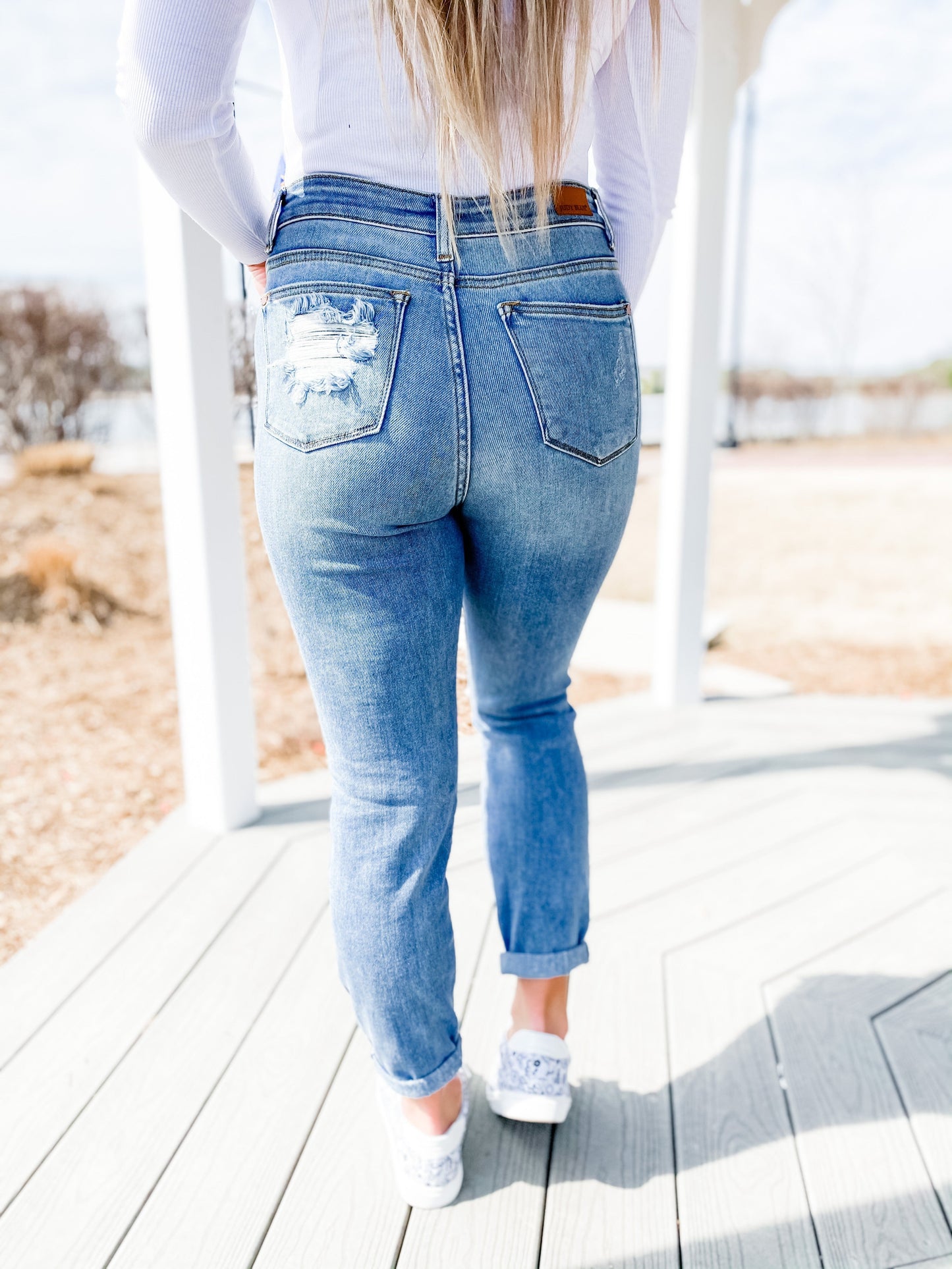 Judy Blue Mommin' Ain't Easy Jeans