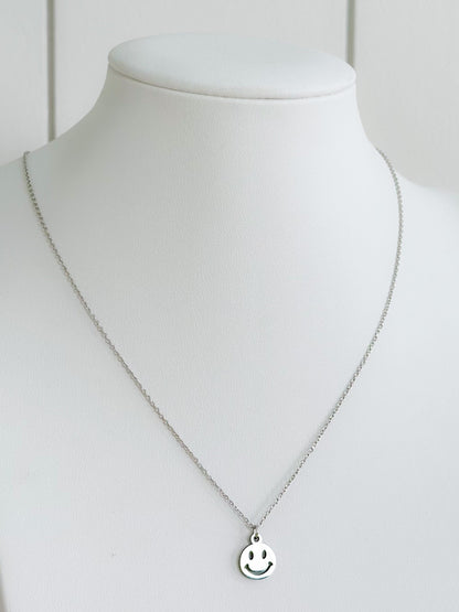 Love, Poppy Smiley Necklace