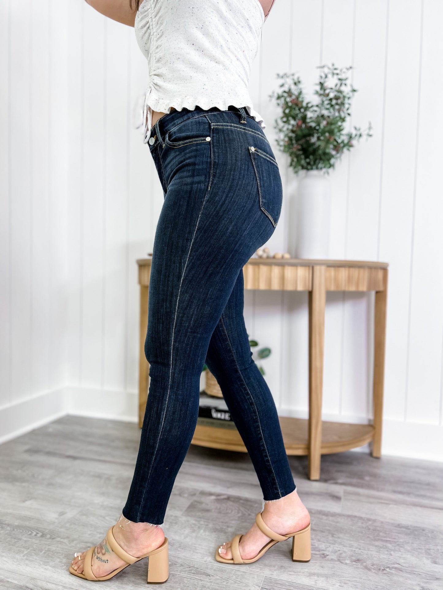 Judy Blue Hey Jude Non-Distressed Skinny Jeans