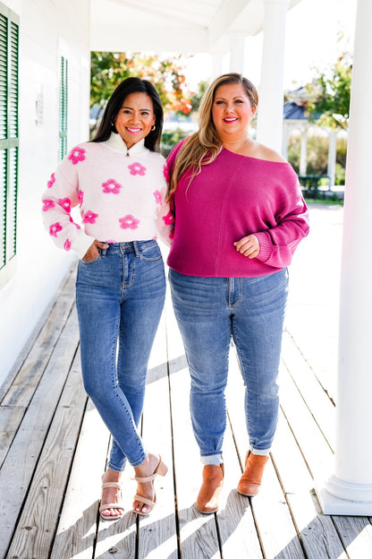 Judy Blue Baby It's Cold Outside Classic Thermal Skinny Jeans