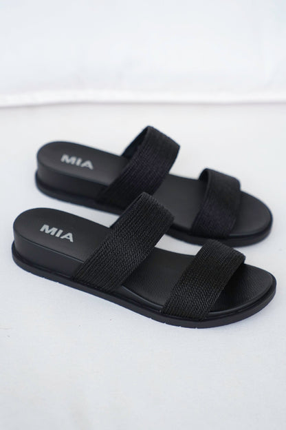 MIA Double Strap Slide Sandal