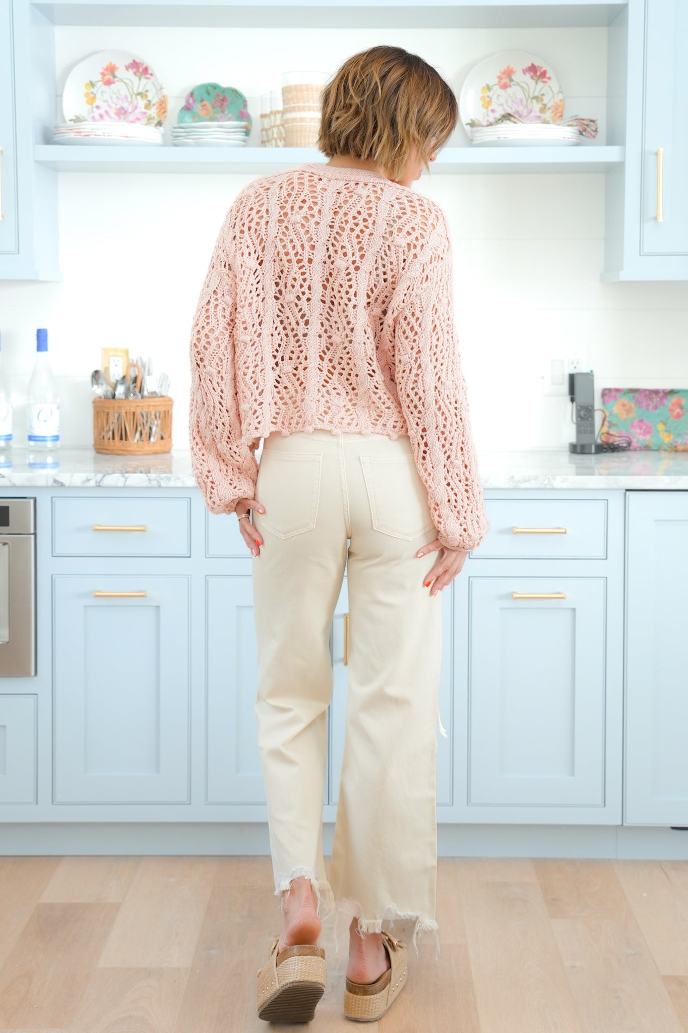 Vervet Blushing 90's Vintage Ankle Straight Leg 100% Cotton Denim