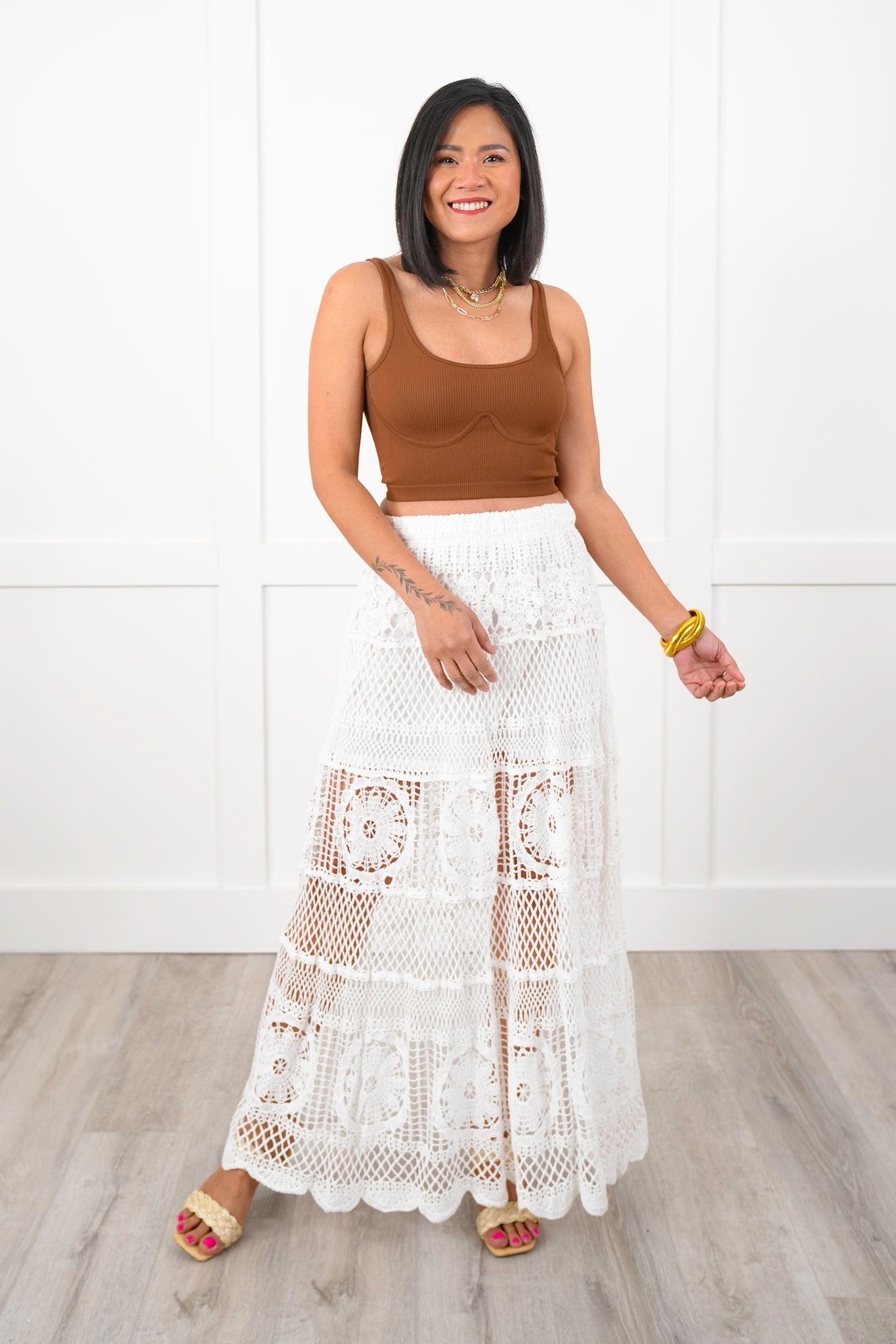 Door Buster! Ribbed Sleeveless Cropped Tank Top