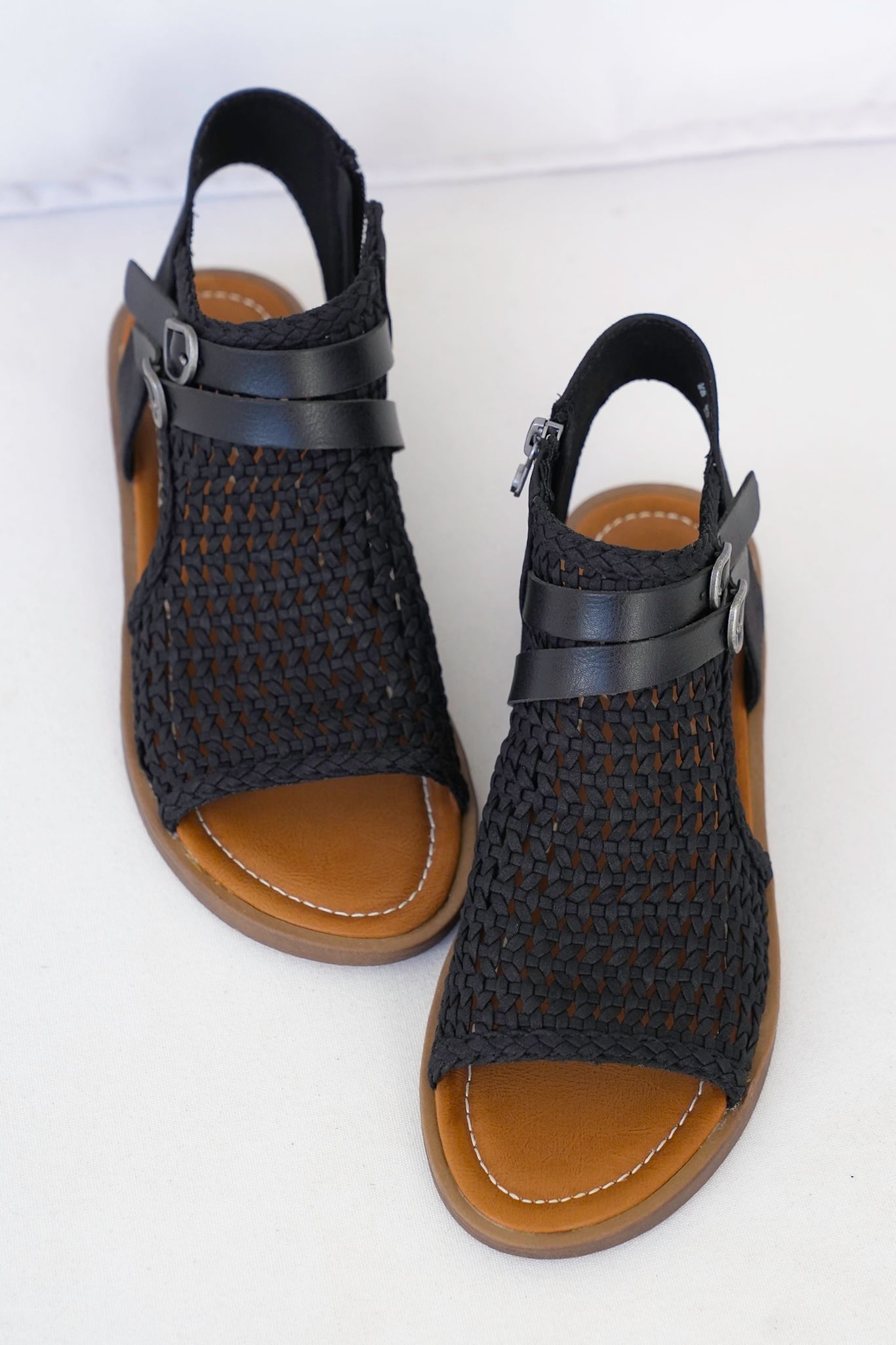 Restock! Blowfish Woven Gladiator Flat Sandals