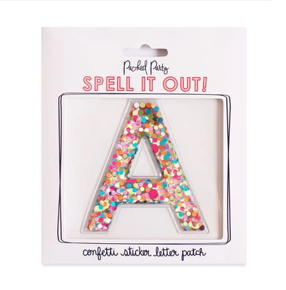 RESTOCK! Stick To It Confetti (Greek letters, alphabet, numbers, hearts)