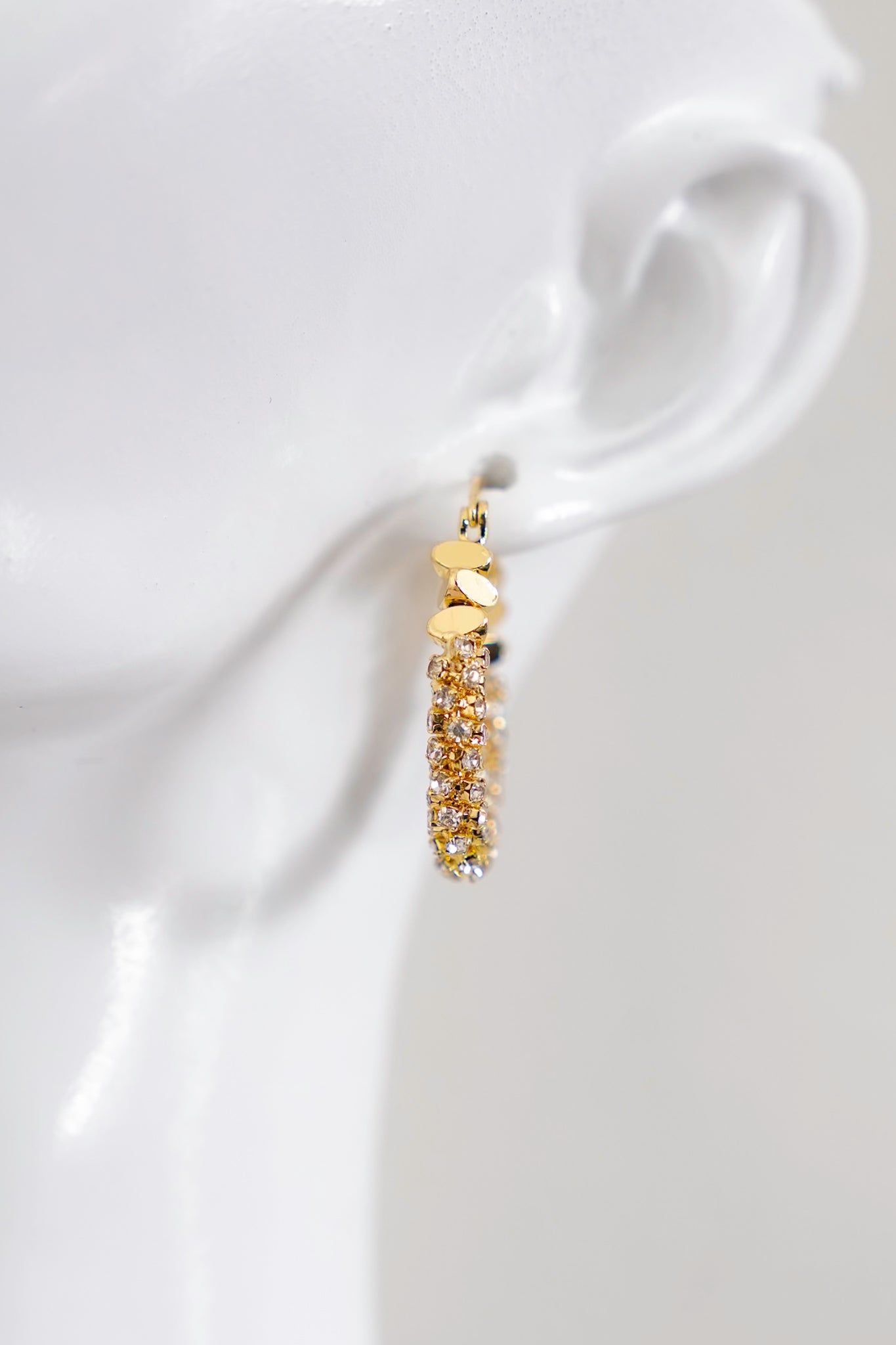 Treasure Jewels Oval Glam Earrings