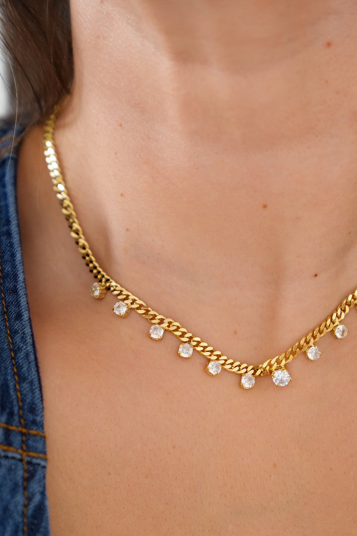 Treasure Jewels Enchanted Crystal Necklace