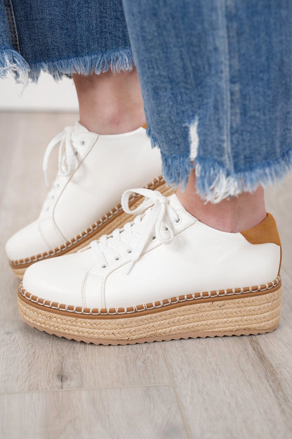 Yellow Box "Misty" Platform Espadrille Sneaker