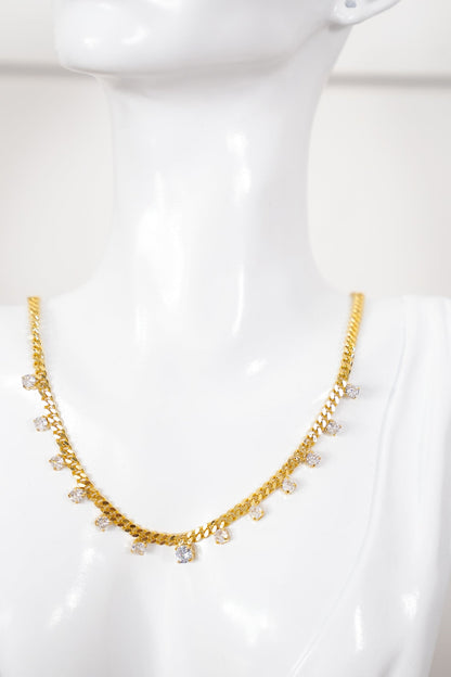 Treasure Jewels Enchanted Crystal Necklace