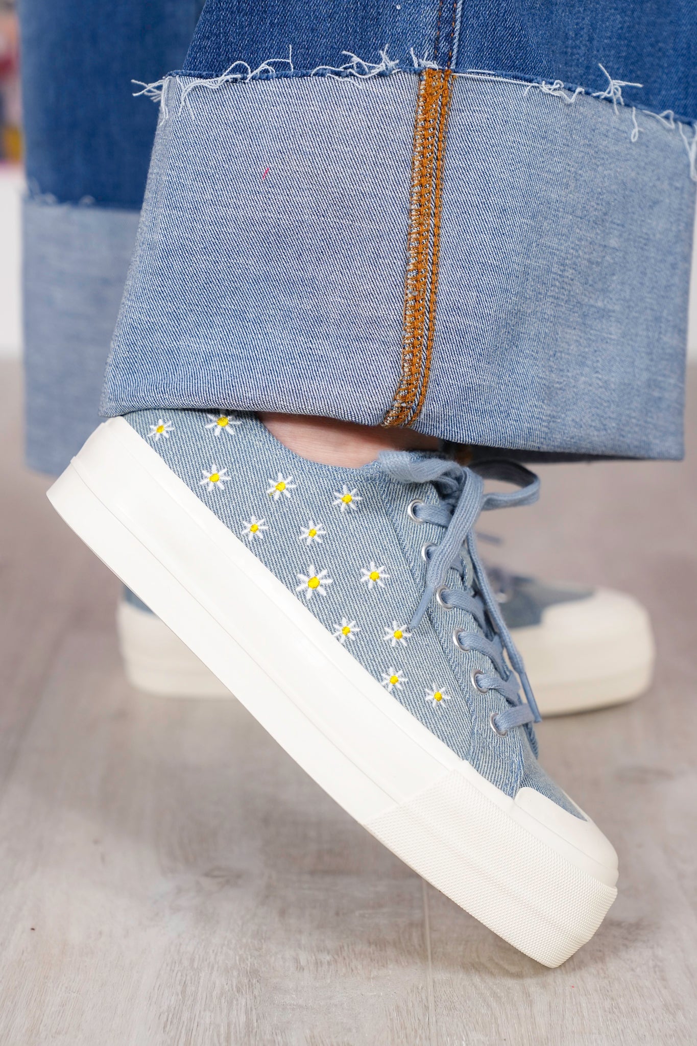 Corky's "Take the Lead" Floral Platform Sneakers