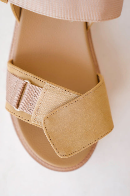 MIA Stylish Platform Sandal with Adjustable Velcro Straps