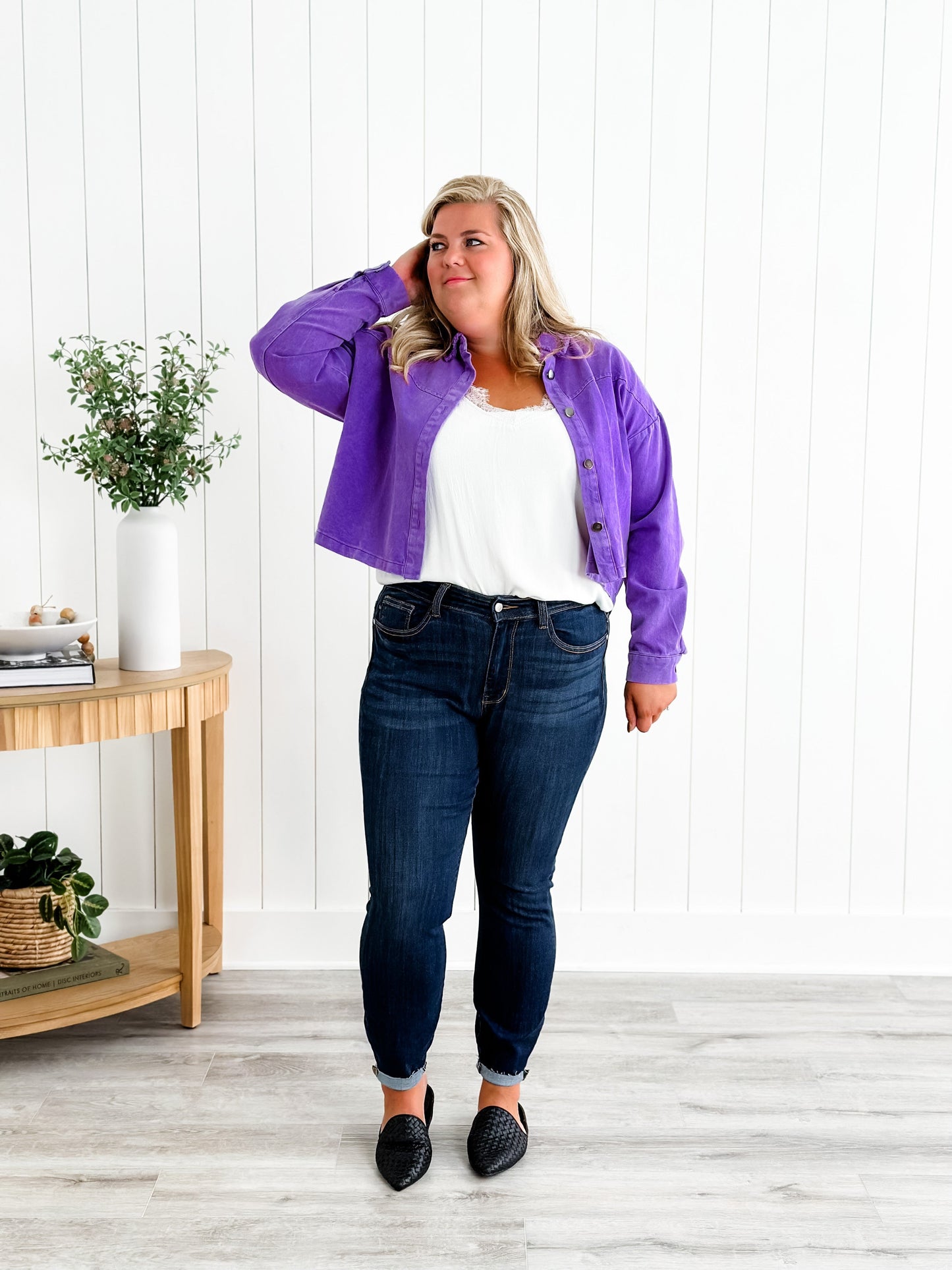 Judy Blue Hey Jude Non-Distressed Skinny Jeans