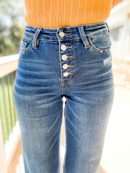 Vervet Main Super High Rise Wide Leg