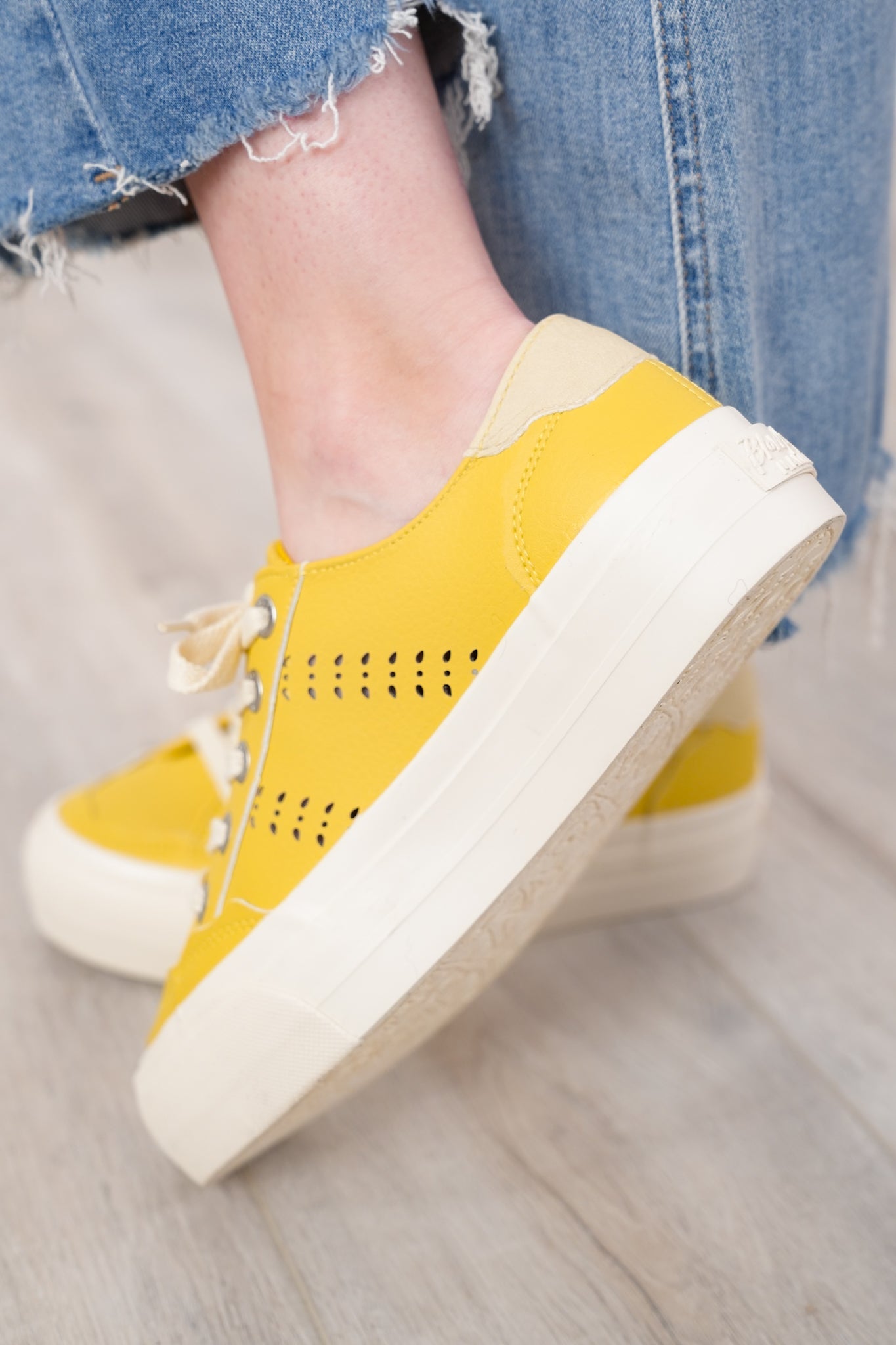 Blowfish Casual Perforated  Low Top Sneakers