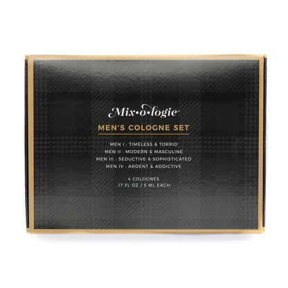 Mixologie Men's Cologne Gift Set Box