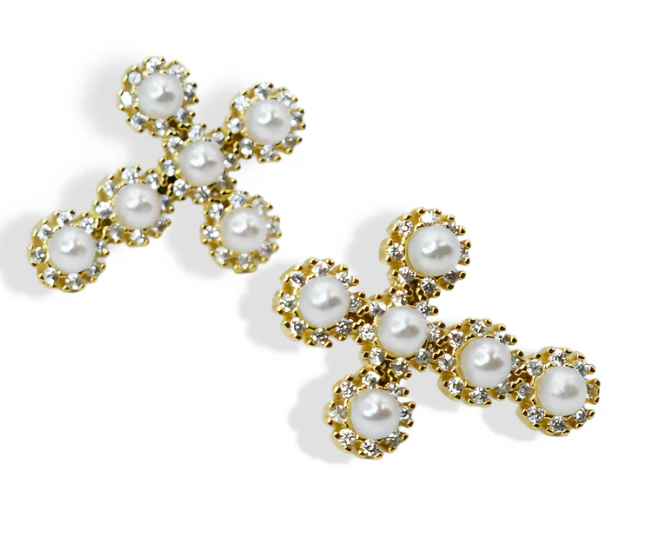 Treasure Jewels Serenity Pearl Earrings