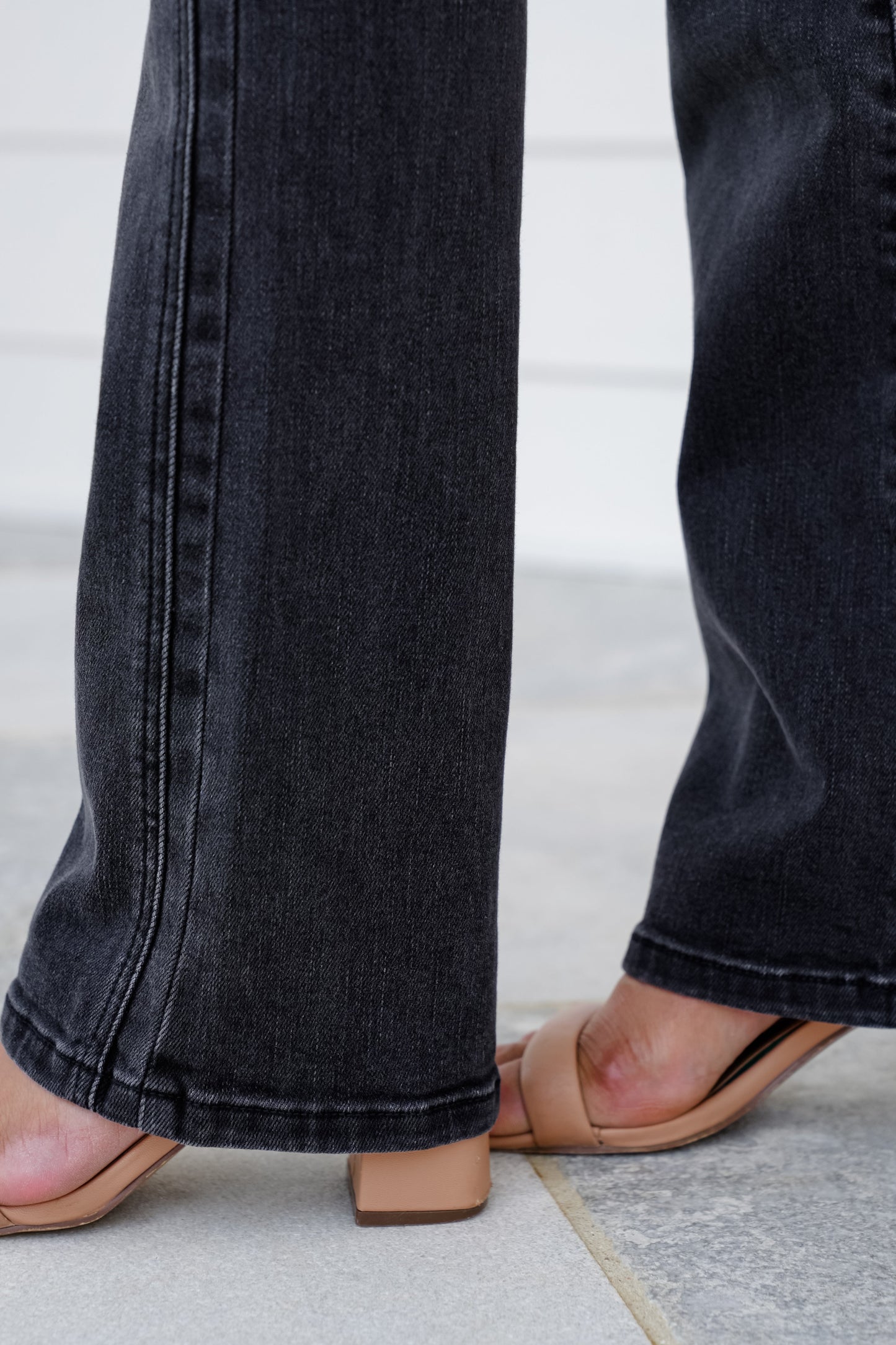 RFM High Rise Black Bootcut Jeans