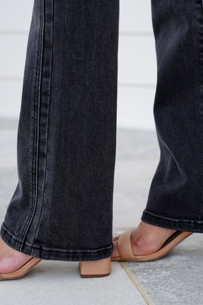 RFM High Rise Black Bootcut Jeans