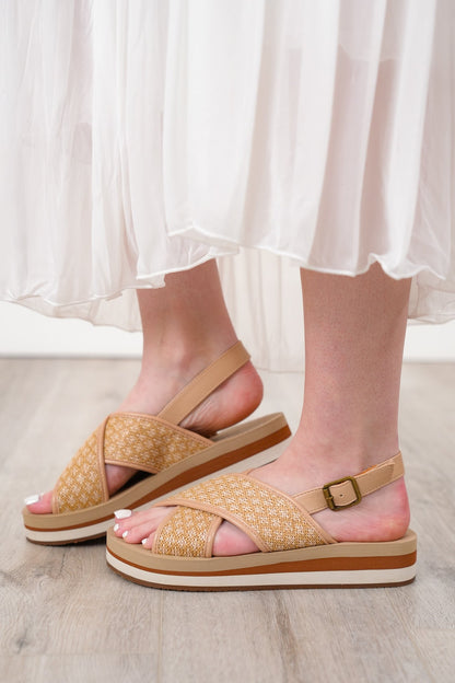 Yellow Box "Mariane" Elegant Slingback Sandals