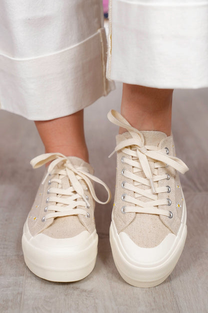Corky's "Take the Lead" Floral Platform Sneakers