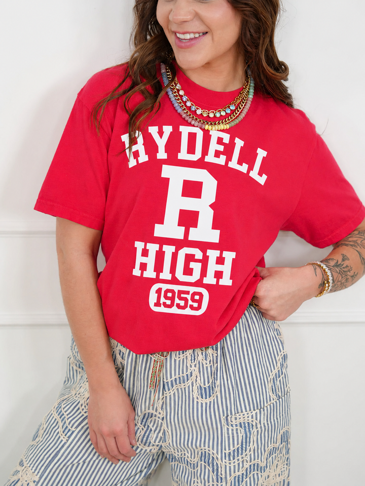 Plus/Reg Short Sleeve "Rydell High" Graphic Tee