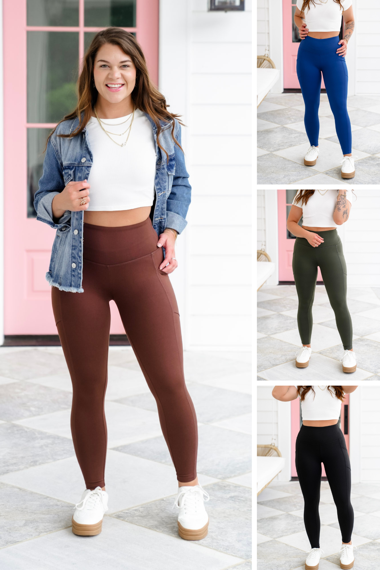 Door Buster! PLUS/REG Zenana Brushed Microfiber Full Length Leggings