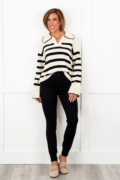 Judy Blue Back in Black Booty Lifting  High Rise Black Pull On Shield Pocket Skinny Jeans