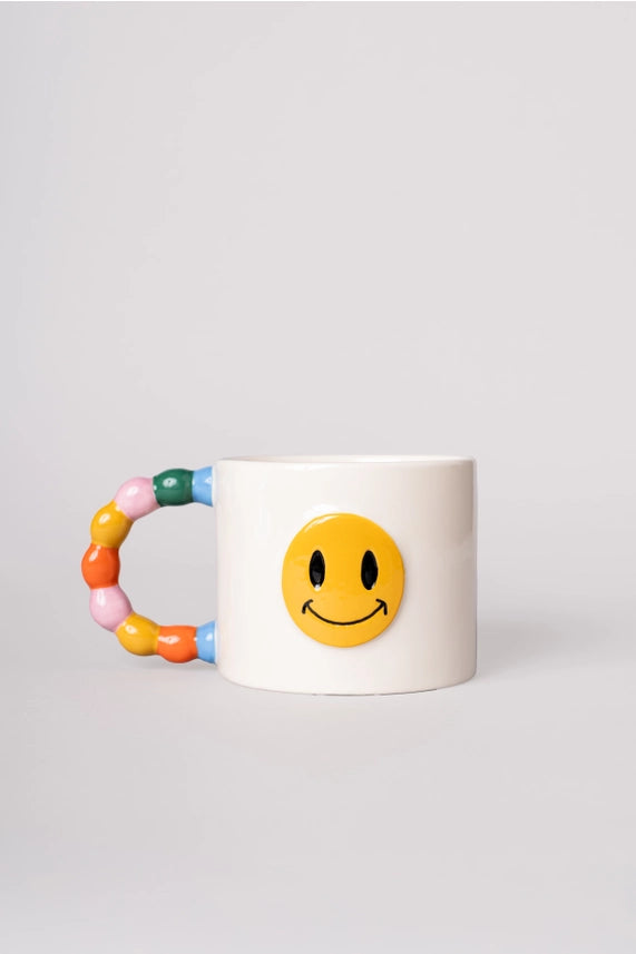 Restock! Smiley Face Ceramic Mug
