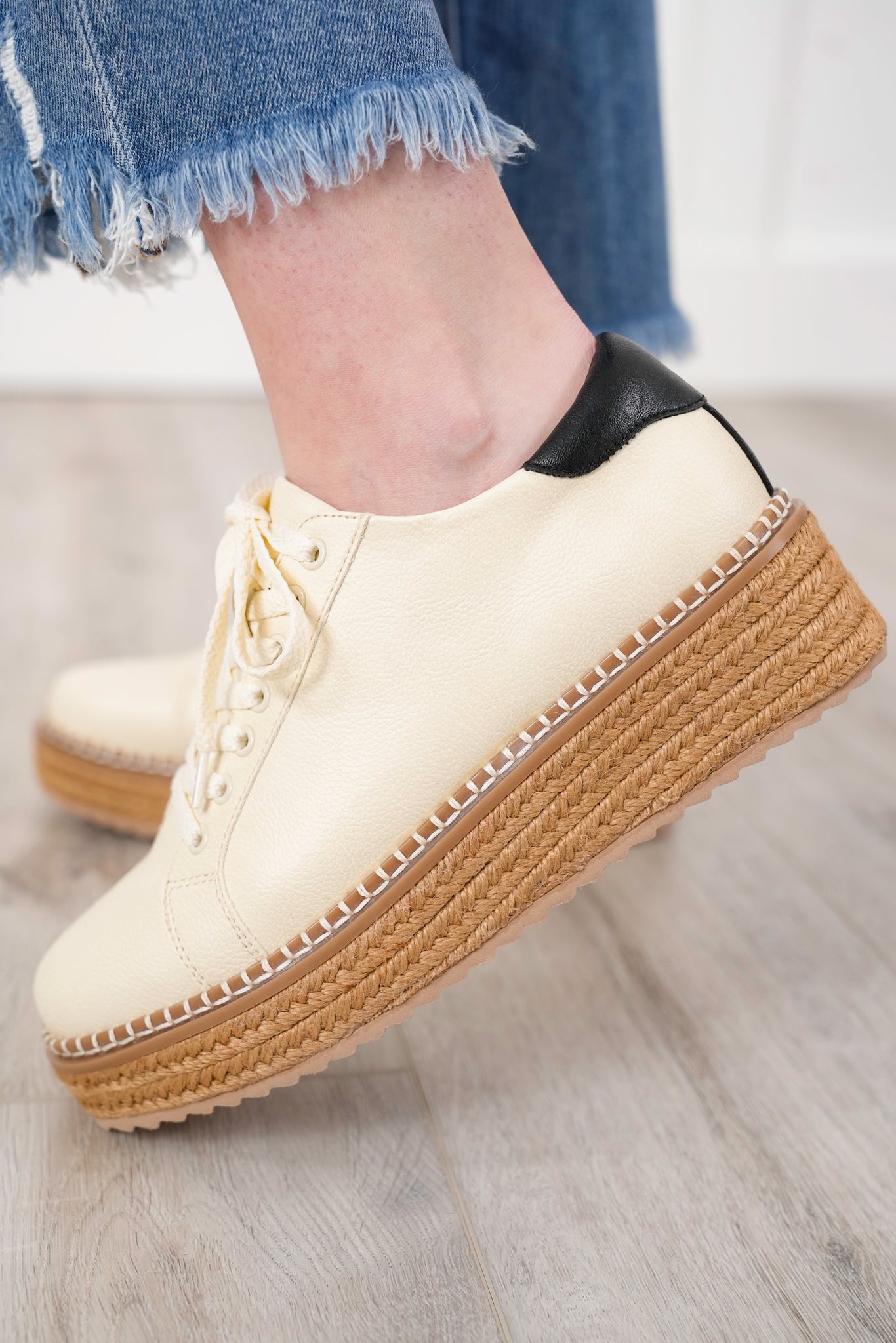 Yellow Box "Misty" Platform Espadrille Sneaker