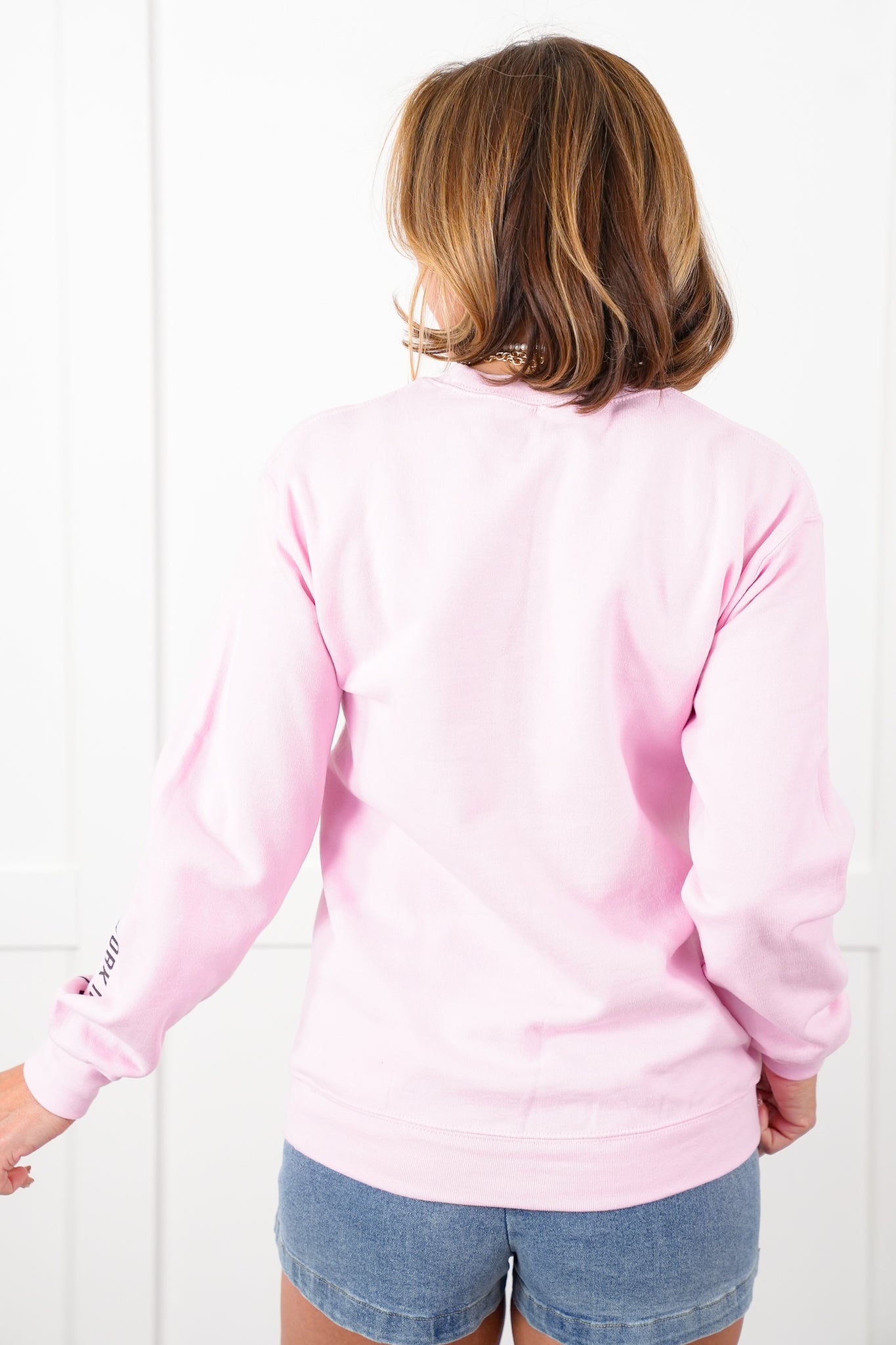 Plus/Reg Long Sleeve "You Are Allowed To Be Both A Masterpiece" Graphic Sweatshirt