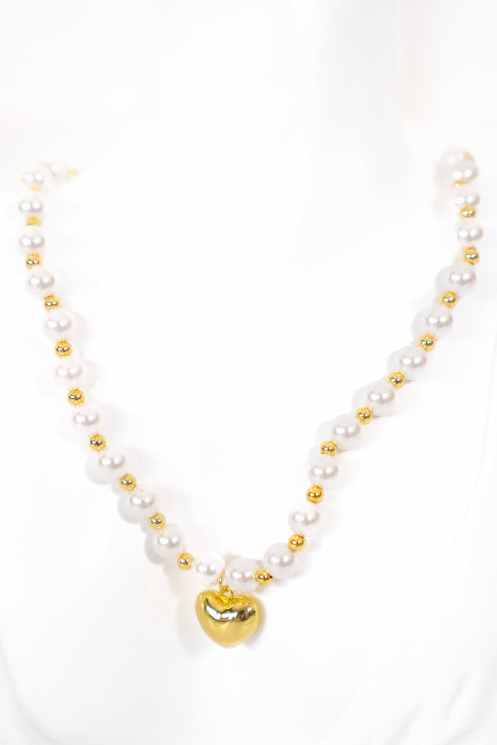 Treasure Jewels Heart Of The Pearl Necklace