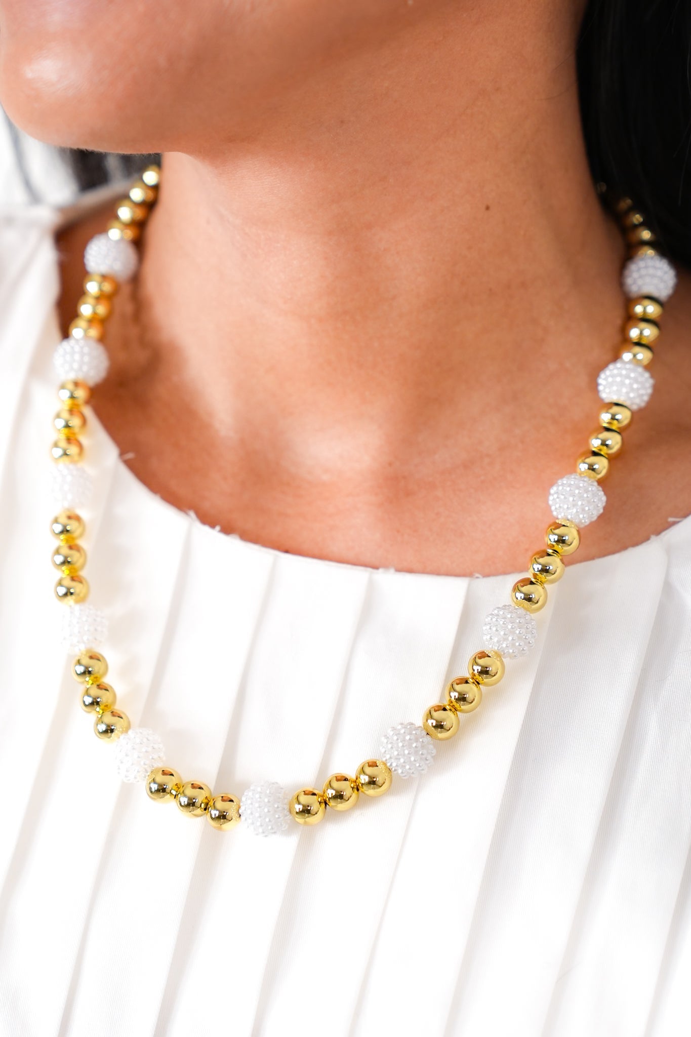 Treasure Jewels Pearl Blossom Necklace