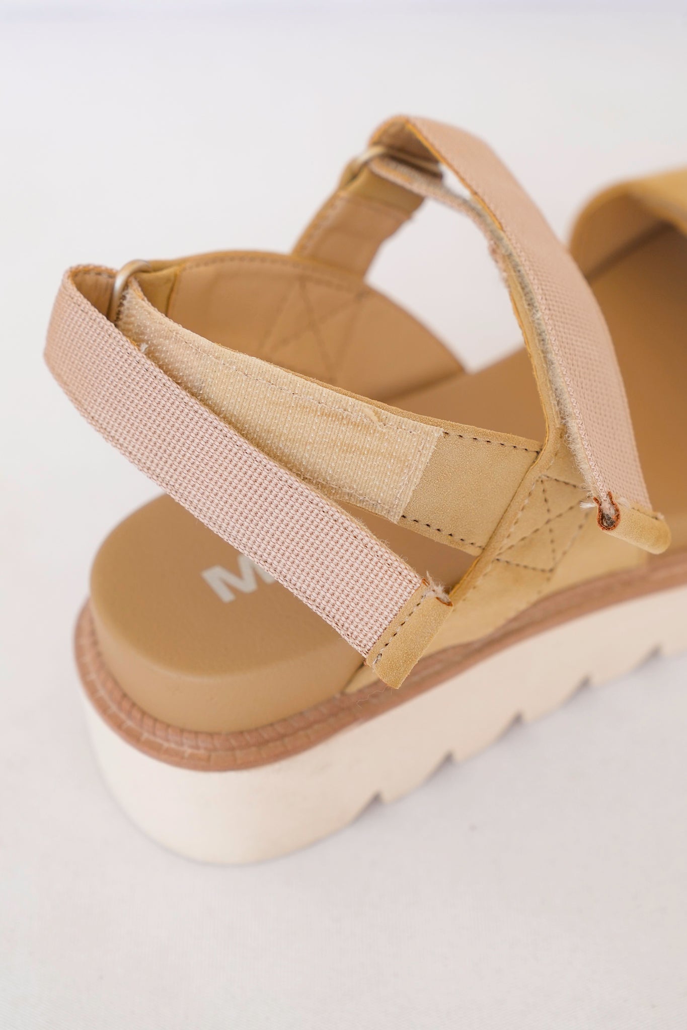 MIA Stylish Platform Sandal with Adjustable Velcro Straps