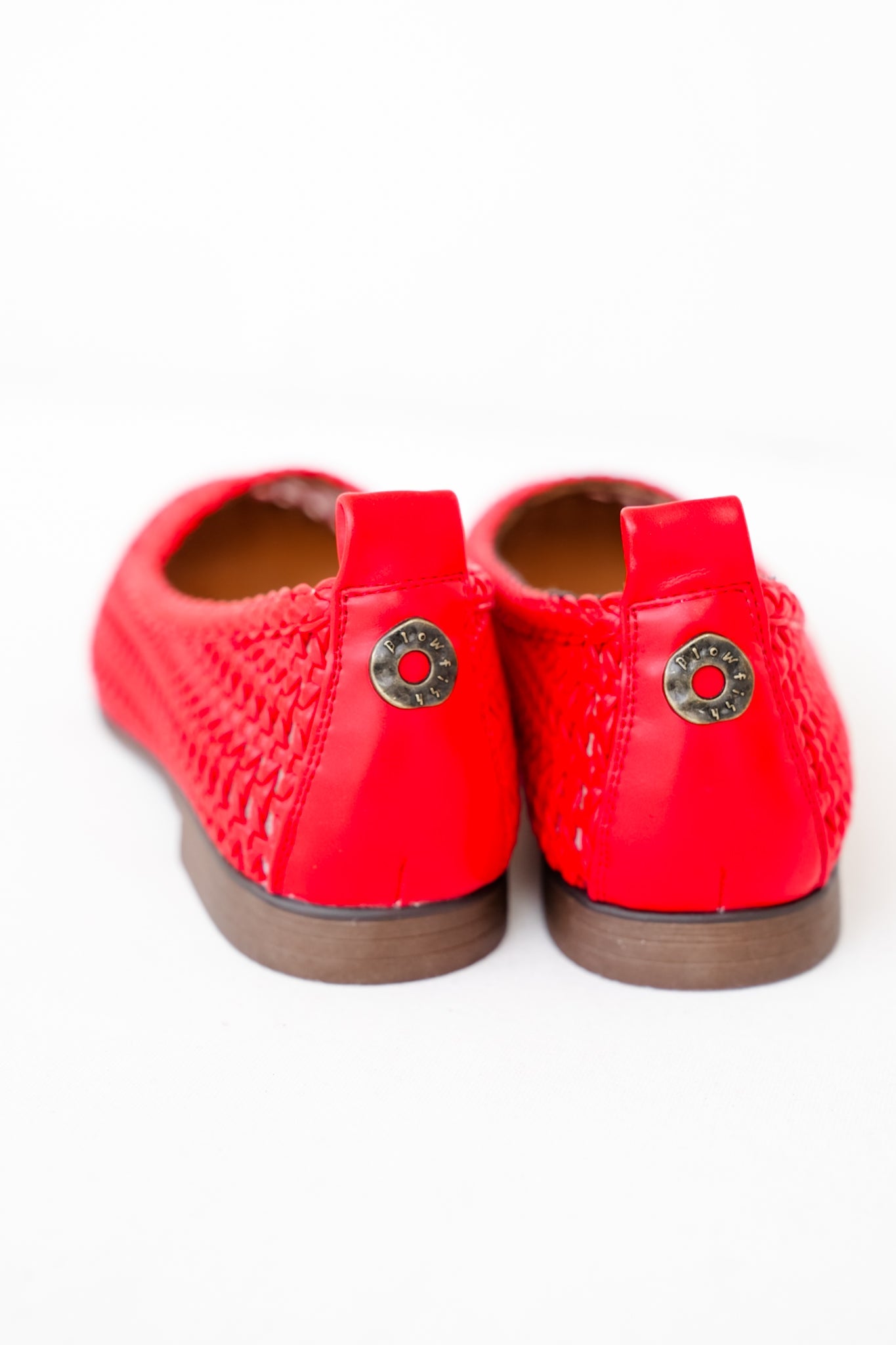 Blowfish Woven Ballet Flats with Breathable Mesh Panel