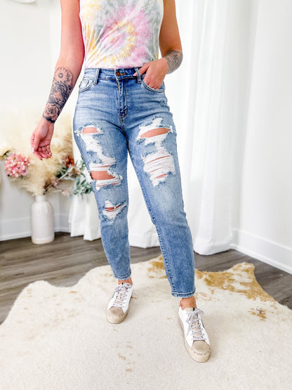 Judy Blue Mommin' Ain't Easy Jeans