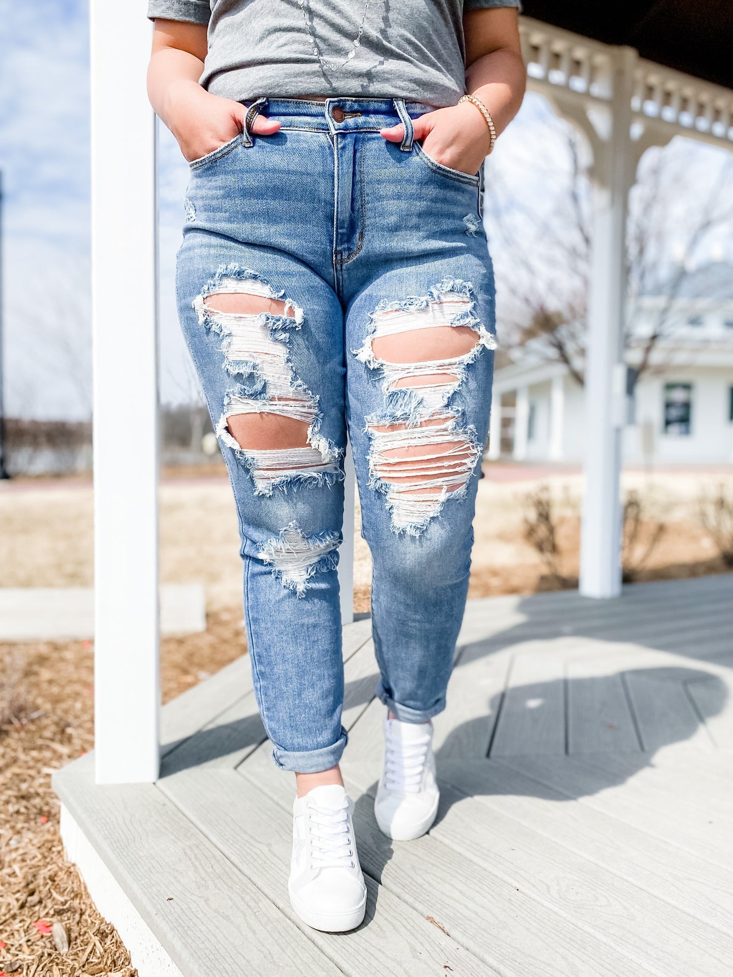 Judy Blue Mommin' Ain't Easy Jeans