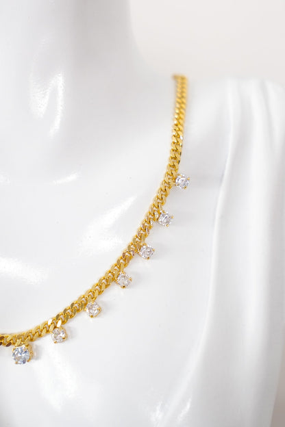 Treasure Jewels Enchanted Crystal Necklace