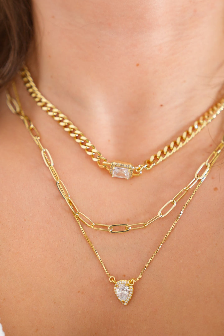 Treasure Jewels Luxe Layers Chain Necklace